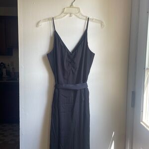 H&M Black Spaghetti Strap Jumpsuit